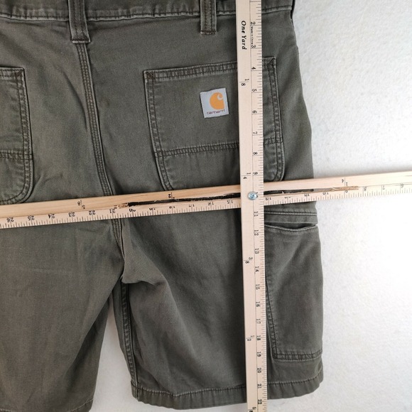 Carhartt‎ Mens Relaxed Fit Cargo Hiking Work Casual Shorts Brown Size 38 - Picture 9 of 10